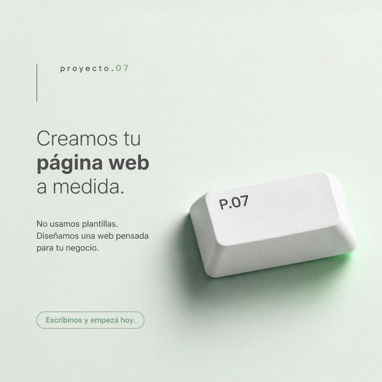 proyecto.07 — Creamos tu página web a medida